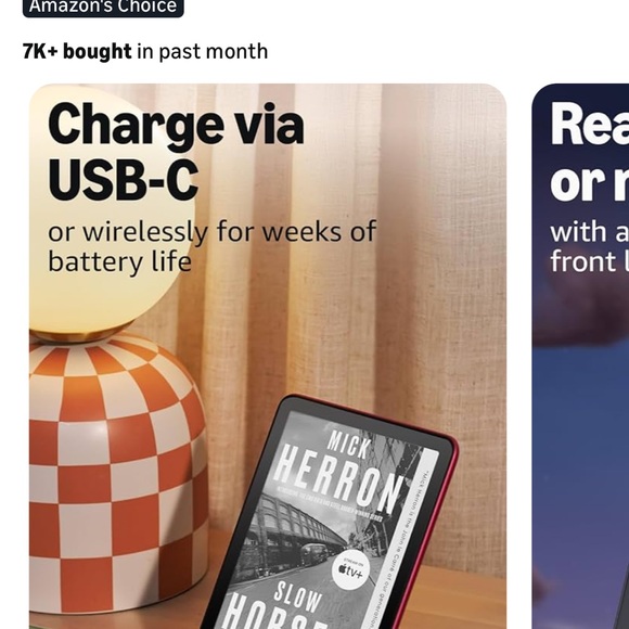 Kindle Paperwhite Signature Edition
(12th generation) - Picture 9 of 10